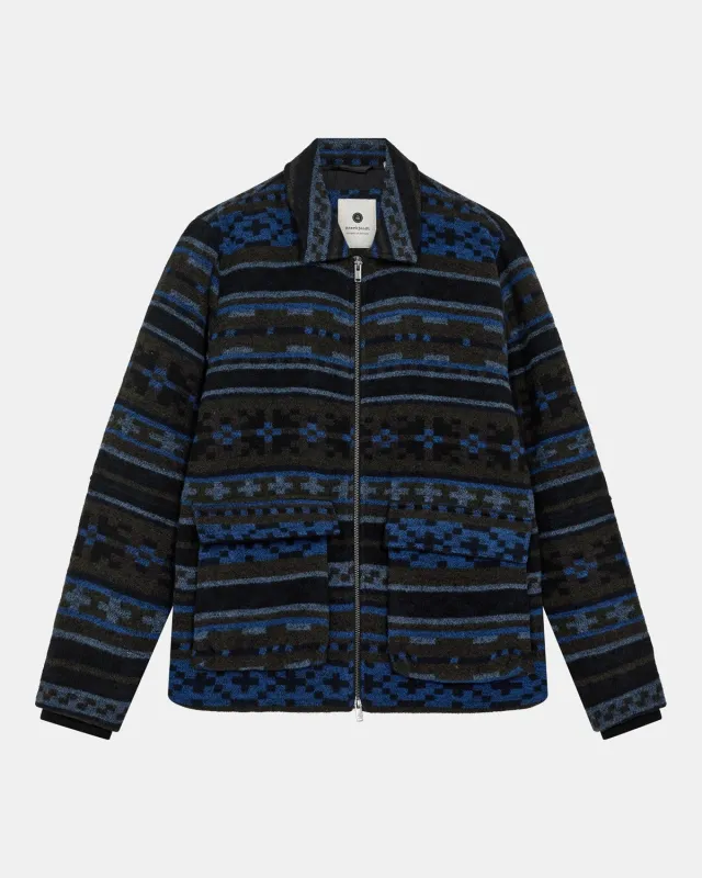 AKBRUCE WOOL JKT - Sky Captain sold by anerkjendt