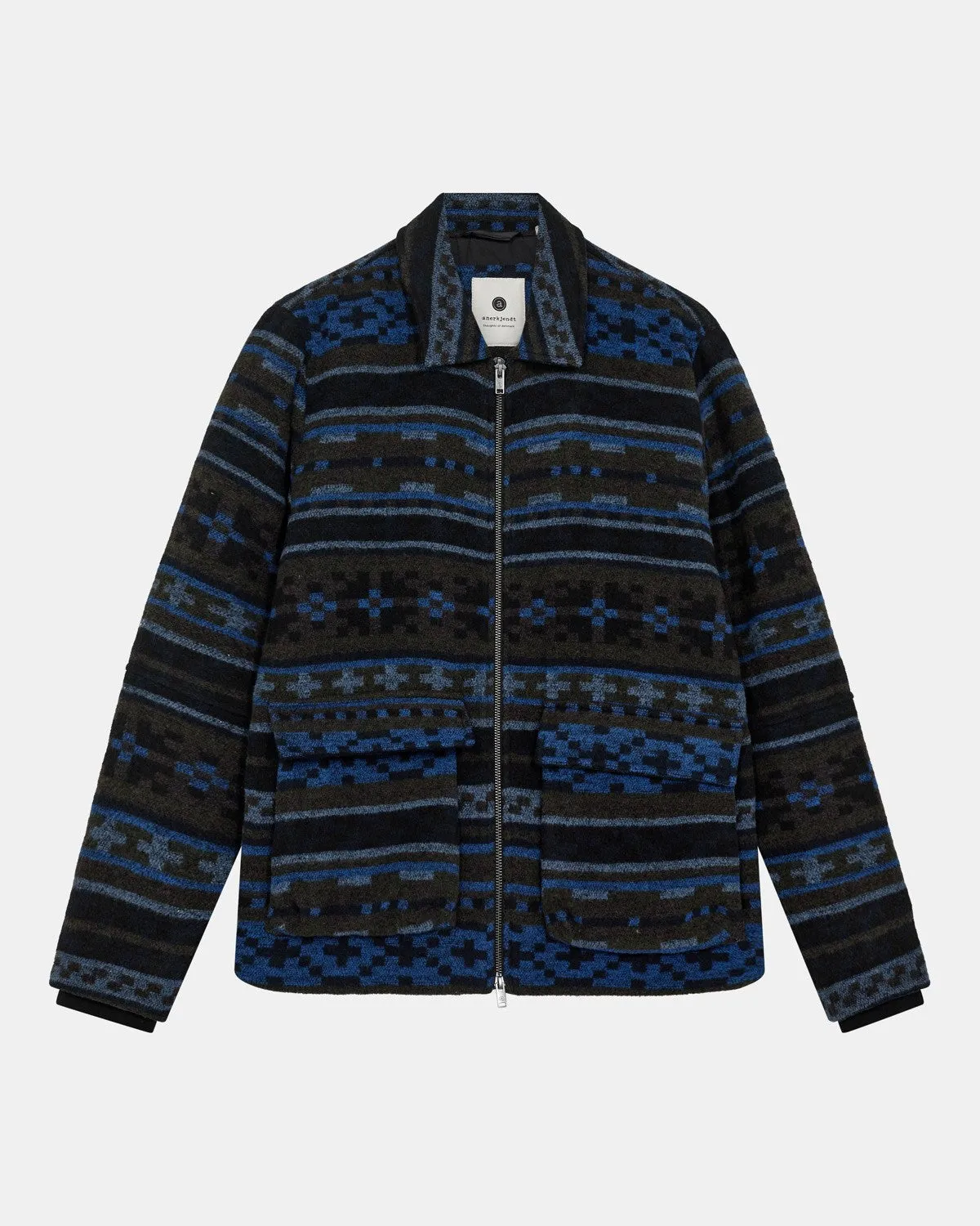 AKBRUCE WOOL JKT - Sky Captain sold by anerkjendt