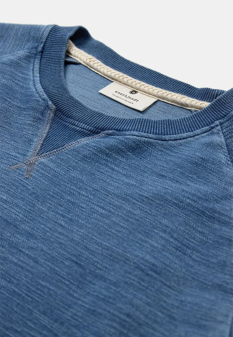 AKTONI INDIGO SWEAT - Light Blue sold by anerkjendt product image thumbnail 5