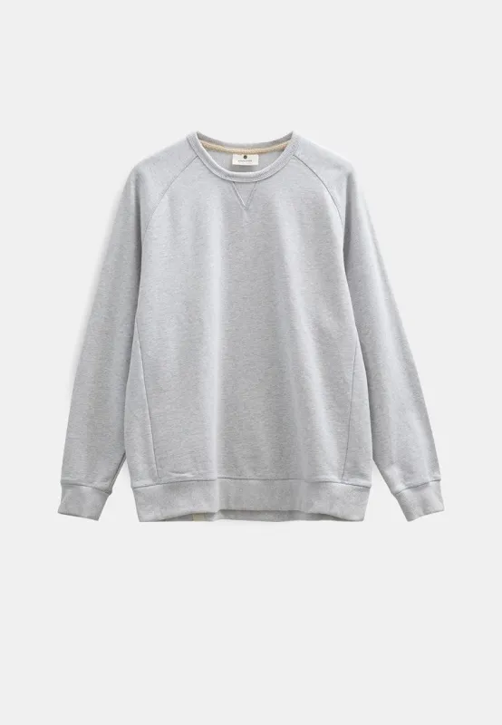 AKTONI EVERYDAY SWEAT - Light grey mel sold by anerkjendt