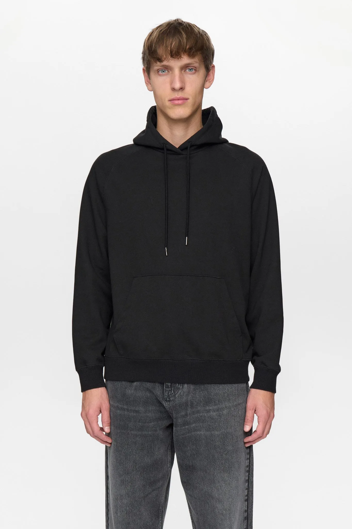 AKSONI HOODIE SWEAT - Caviar sold by anerkjendt product image thumbnail 3