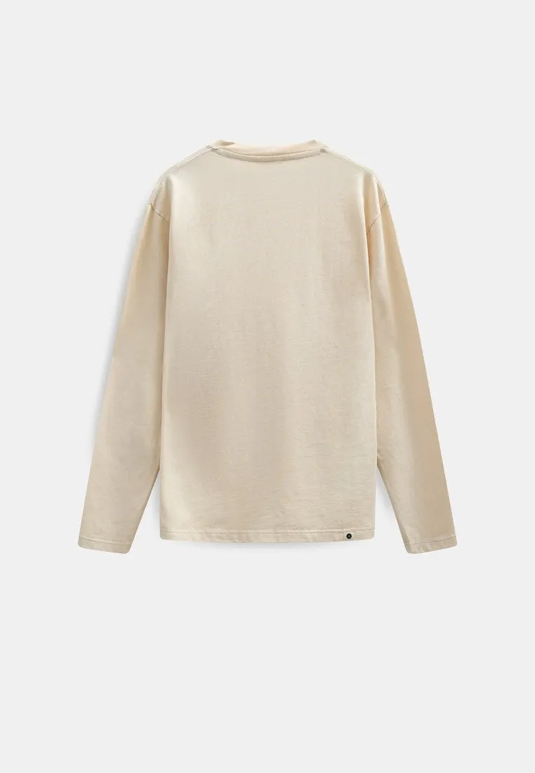 AKVILLADS L/S TEE - Tofu sold by anerkjendt product image thumbnail 5