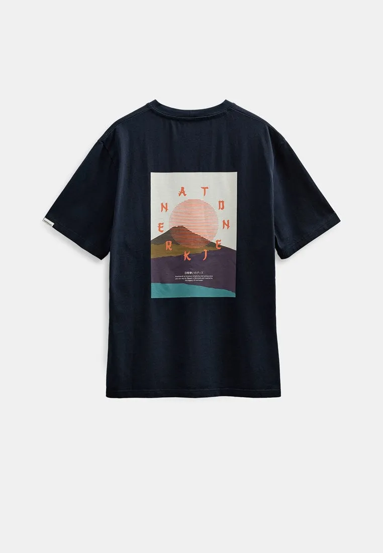 AKVILLADS SUN S/S TEE - Sky Captain sold by anerkjendt product image thumbnail 5