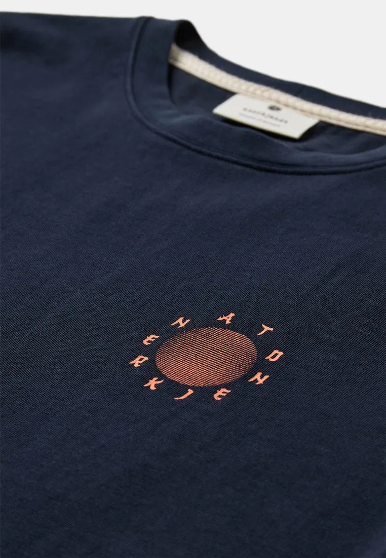 AKVILLADS SUN S/S TEE - Sky Captain sold by anerkjendt product image thumbnail 4