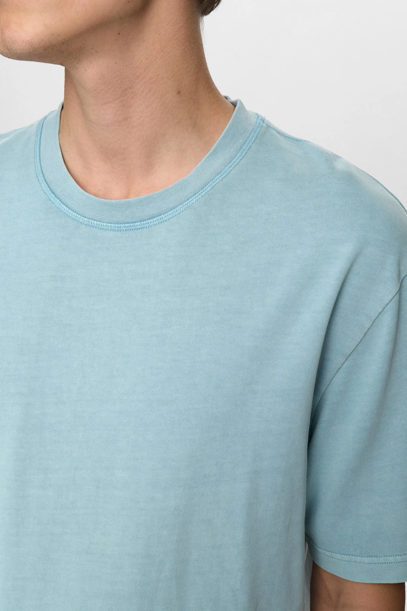 AKVILLADS S/S TEE - Light Blue sold by anerkjendt product image thumbnail 3