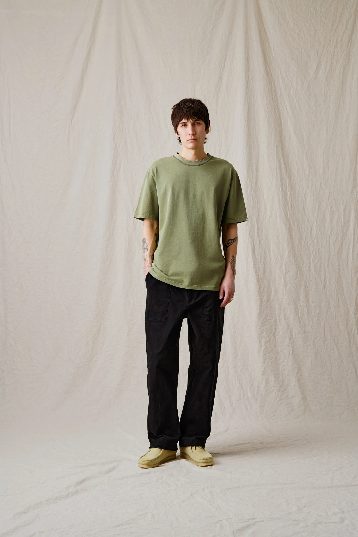 AKVILLADS S/S TEE - Loden Green sold by anerkjendt product image thumbnail 3