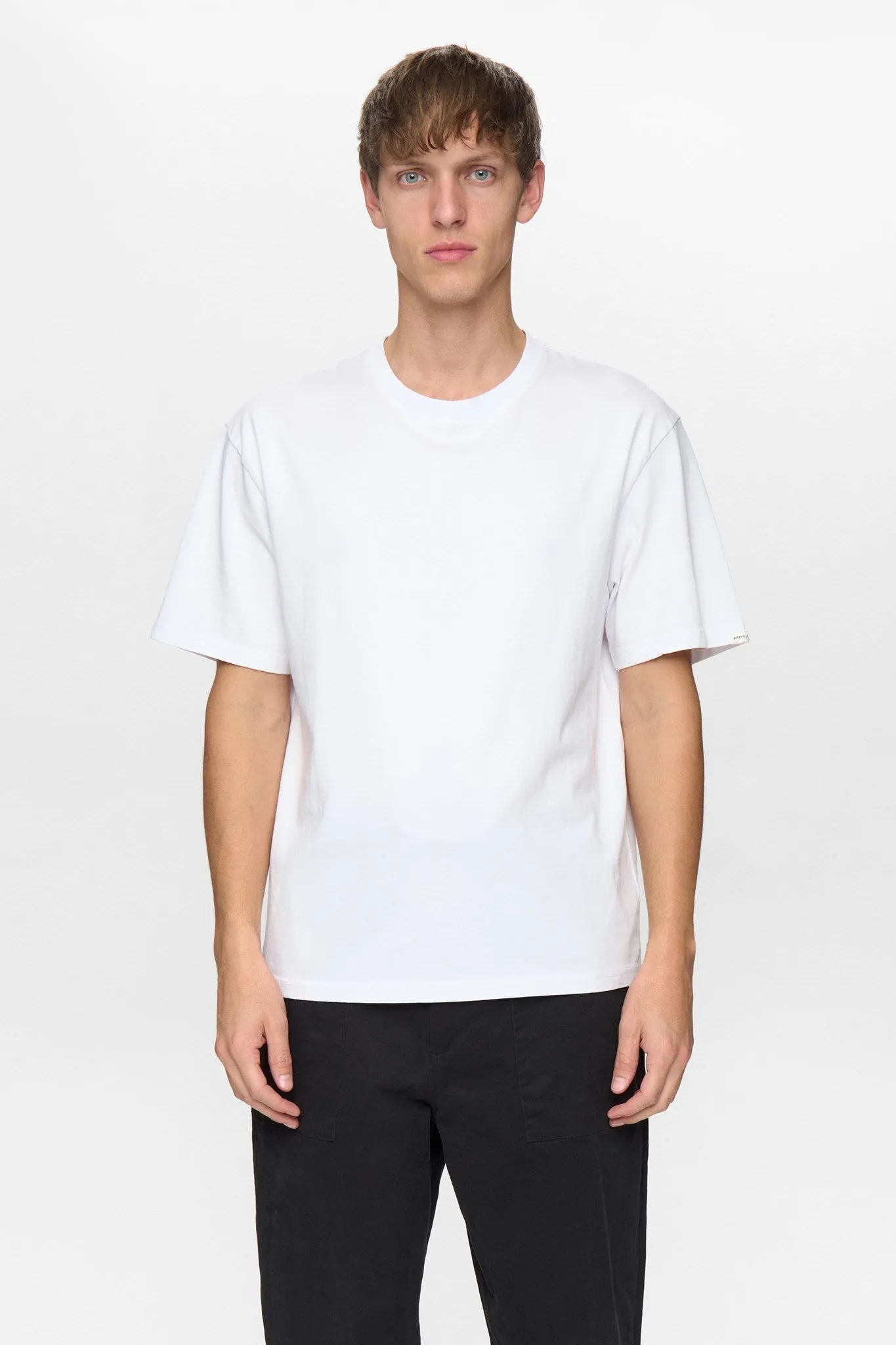 AKVILLADS S/S TEE - Bright White sold by anerkjendt product image thumbnail 2