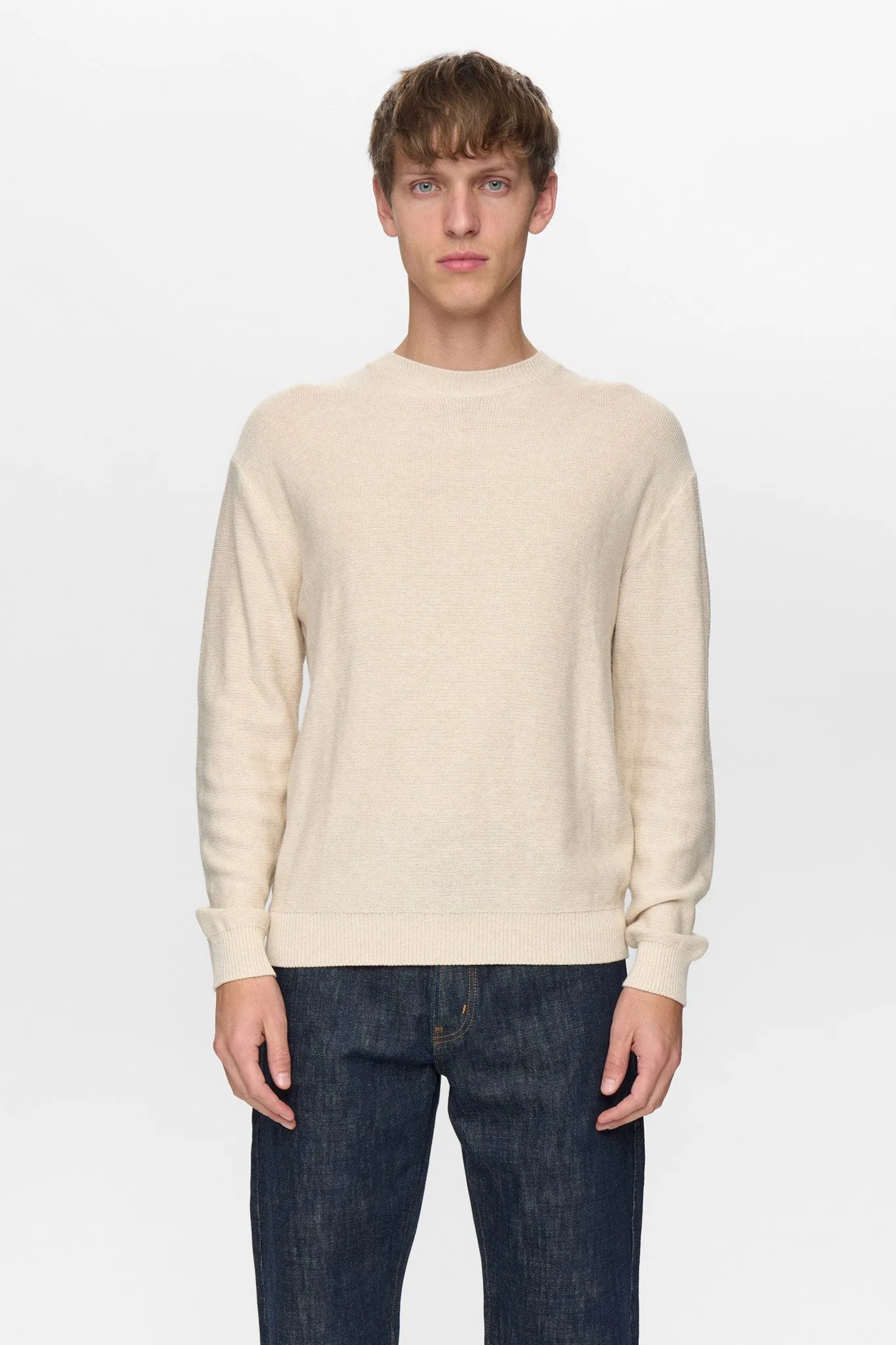 AKEBBE COTTON/SILK KNIT - Tofu sold by anerkjendt product image thumbnail 2