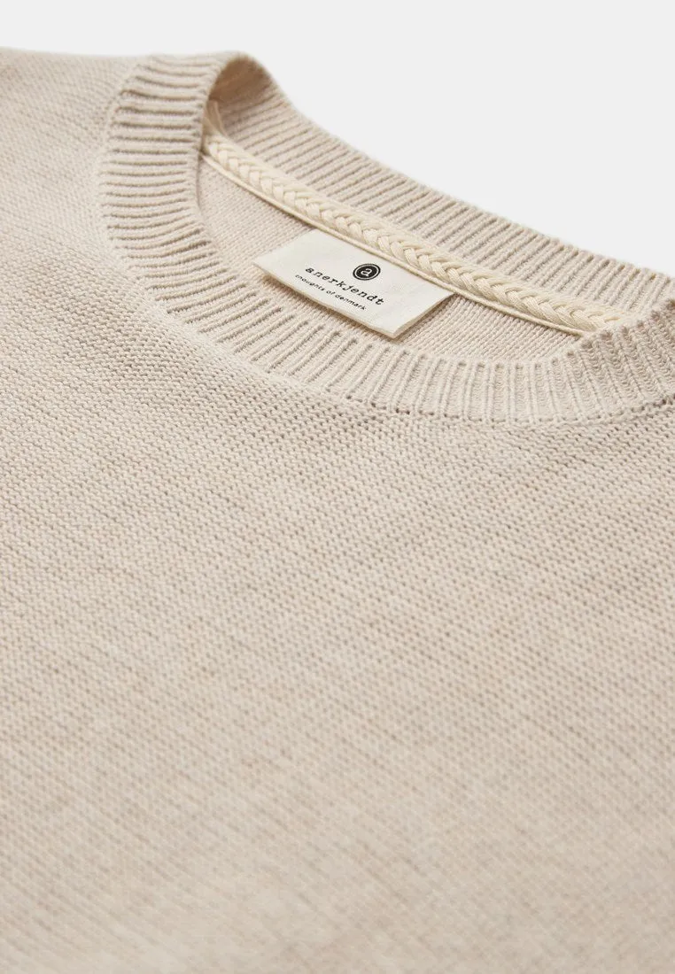 AKEBBE COTTON/SILK KNIT - Tofu sold by anerkjendt product image thumbnail 4