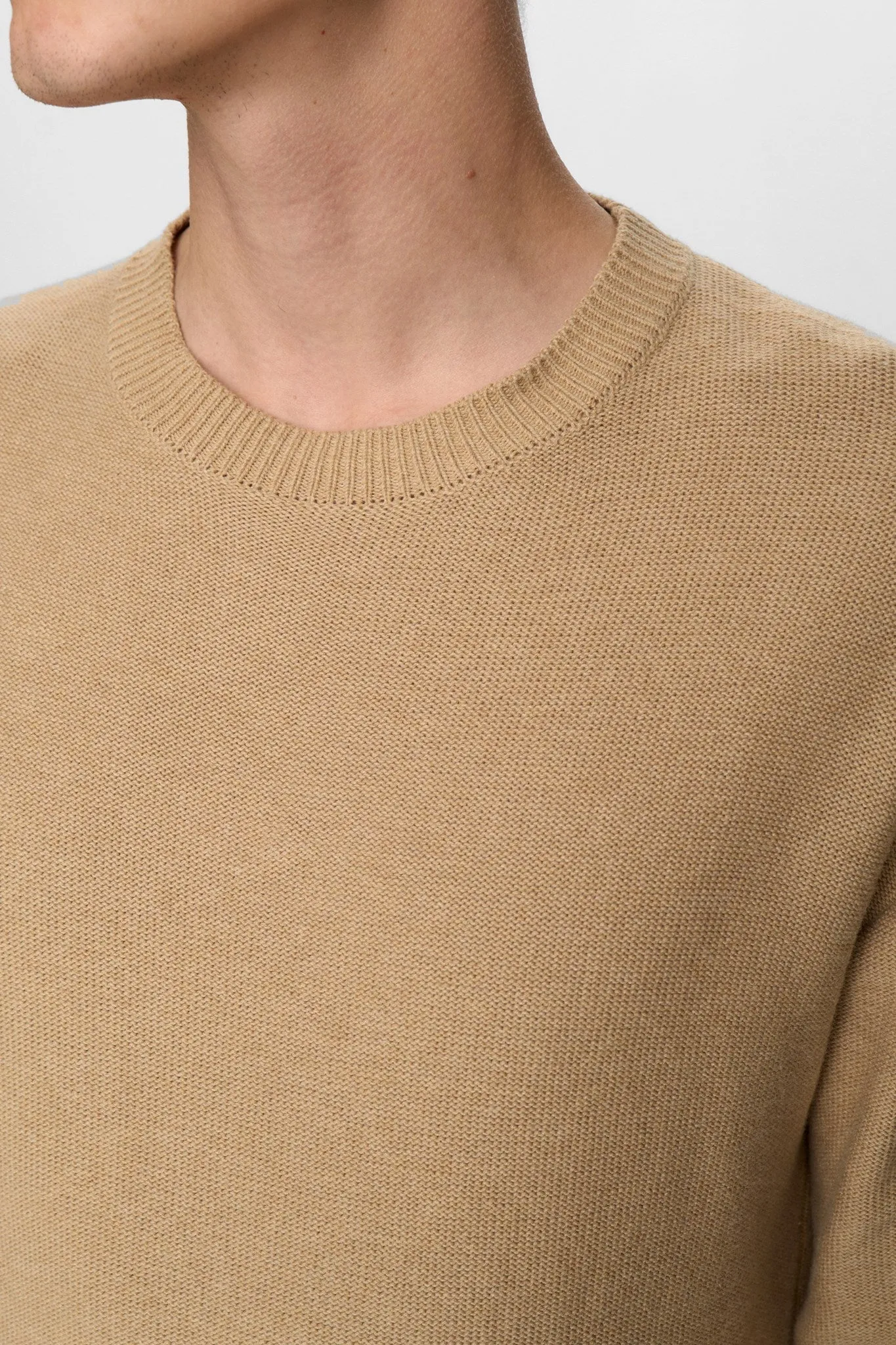 AKEBBE COTTON/SILK KNIT - Incense sold by anerkjendt product image thumbnail 3