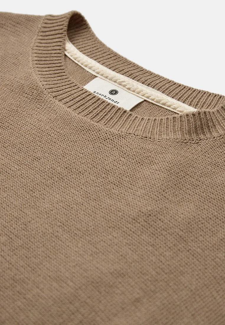 AKEBBE COTTON/SILK KNIT - Incense sold by anerkjendt product image thumbnail 5