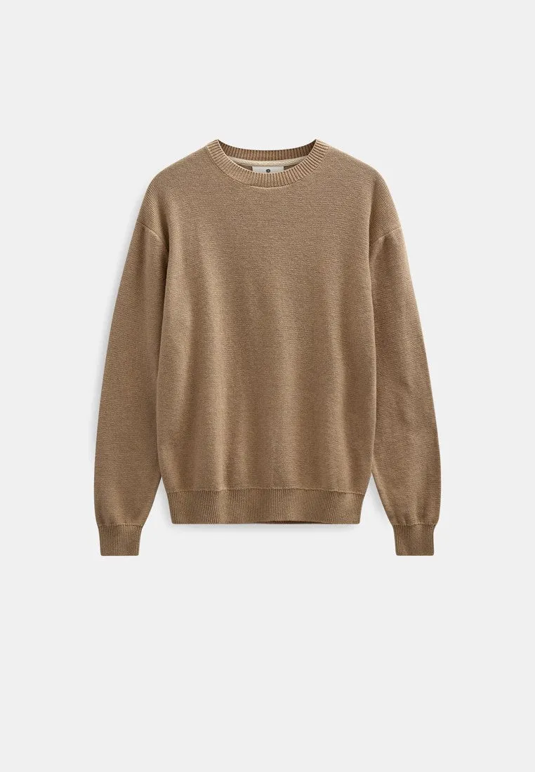 AKEBBE COTTON/SILK KNIT - Incense sold by anerkjendt