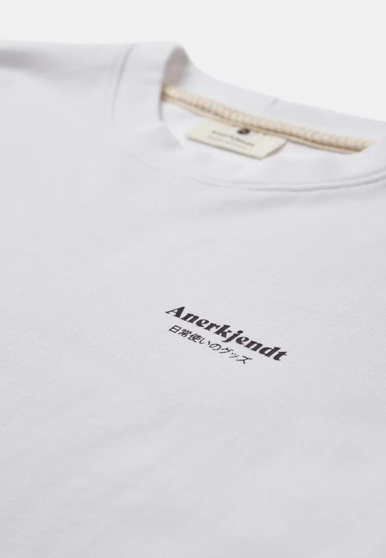 AKVILLADS WORKWEAR S/S TEE - Bright White sold by anerkjendt product image thumbnail 3