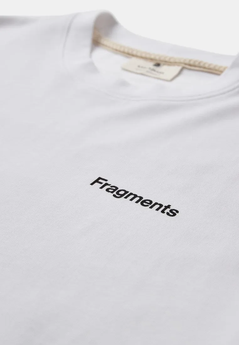 AKVILLADS FRAGMENTS S/S TEE - Bright White sold by anerkjendt product image thumbnail 2