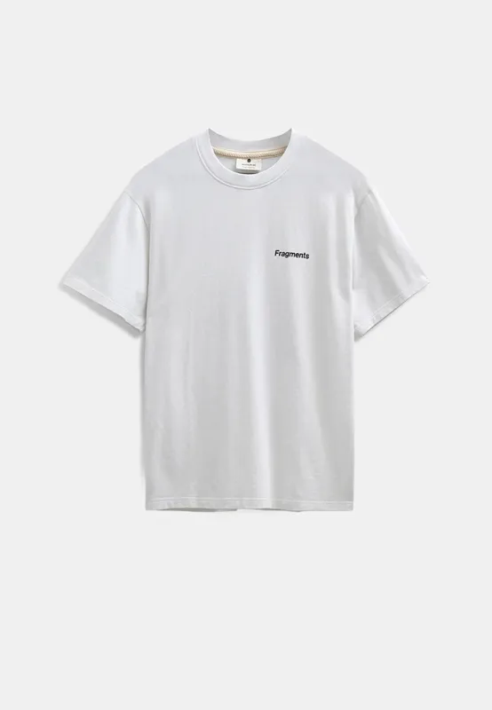 AKVILLADS FRAGMENTS S/S TEE - Bright White sold by anerkjendt