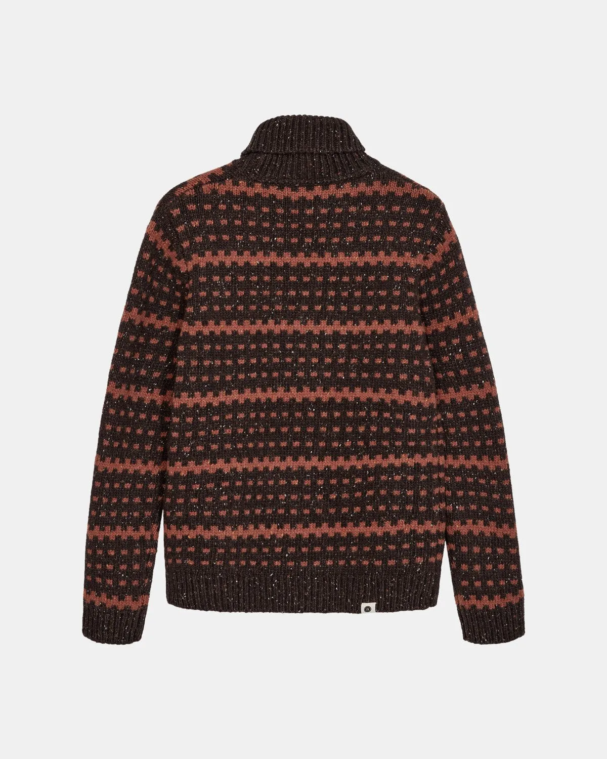 AKSUNE ROLL NECK HEAVY KNIT - Mulch sold by anerkjendt product image thumbnail 2