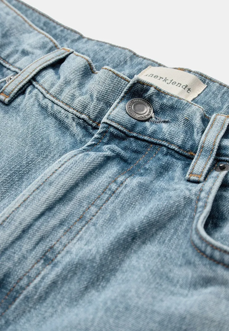 AKJAKOB JEANS-8010 LIGHT SEA BLUE - Light Sea blue sold by anerkjendt product image thumbnail 2