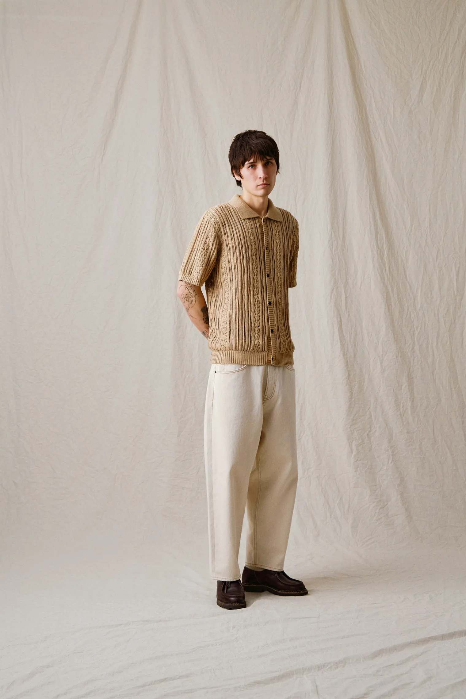 AKJUSTIN JEANS - 8009 ECRU - Ecru denim sold by anerkjendt product image thumbnail 2