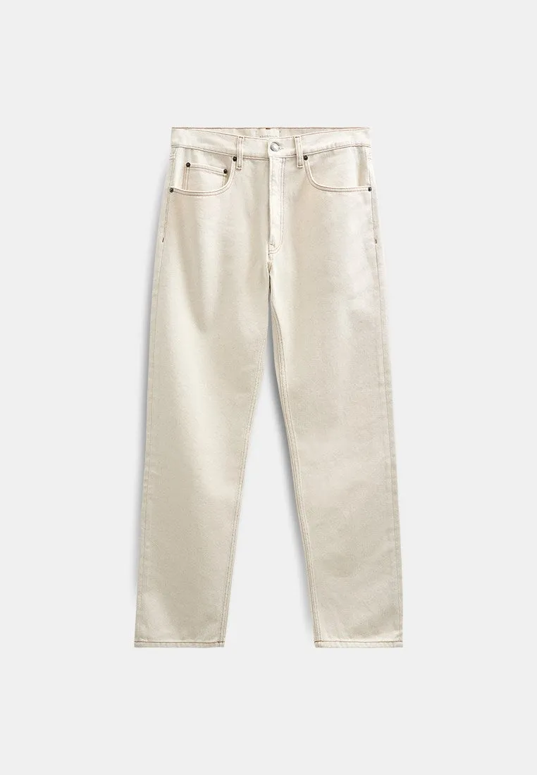 AKJUSTIN JEANS - 8009 ECRU - Ecru denim sold by anerkjendt