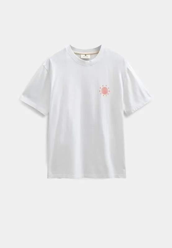 AKVILLADS SUN S/S TEE - Bright White sold by anerkjendt