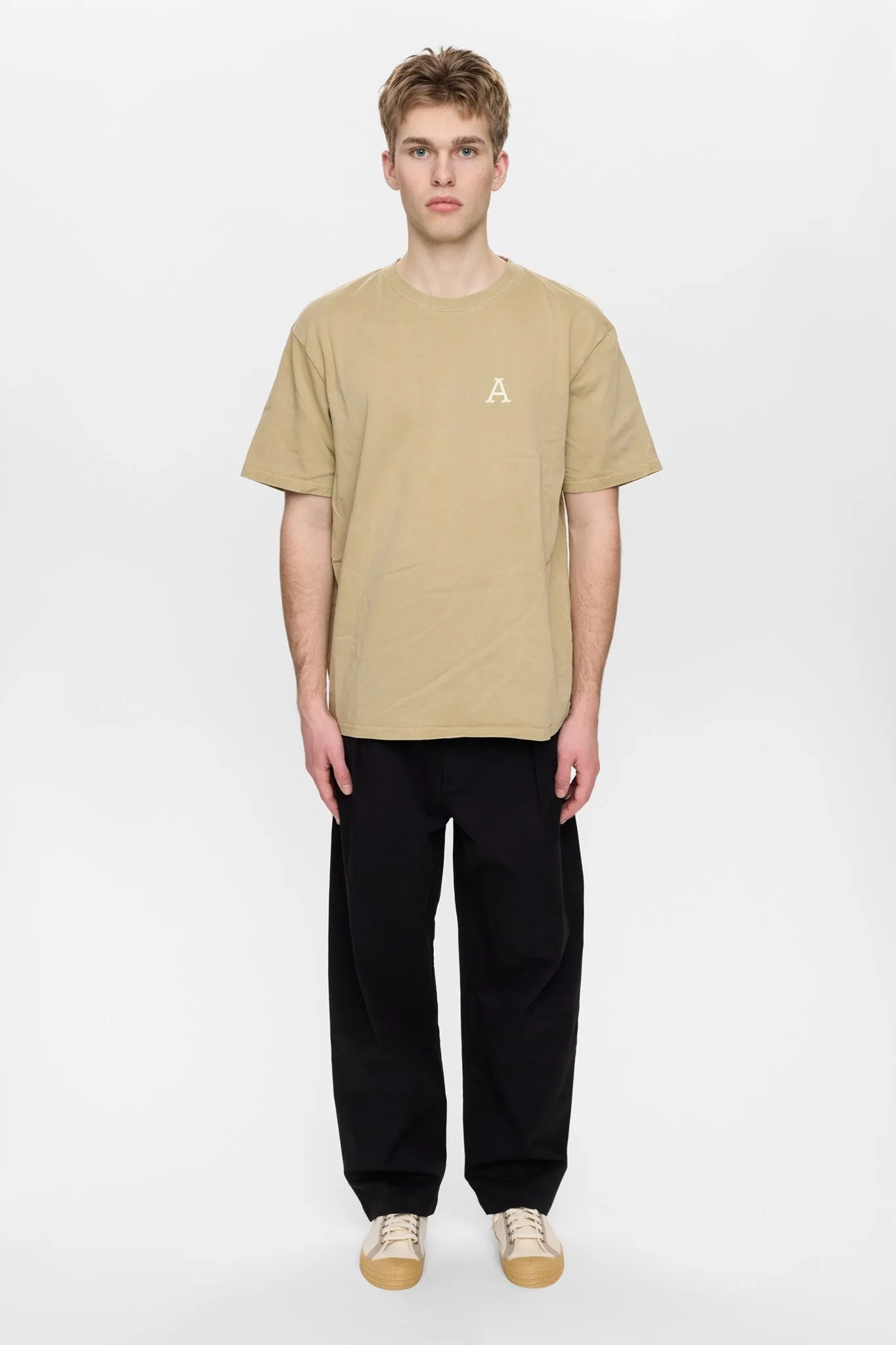 AKVILLADS SUN PRINT SS TEE - Incense sold by anerkjendt product image thumbnail 5