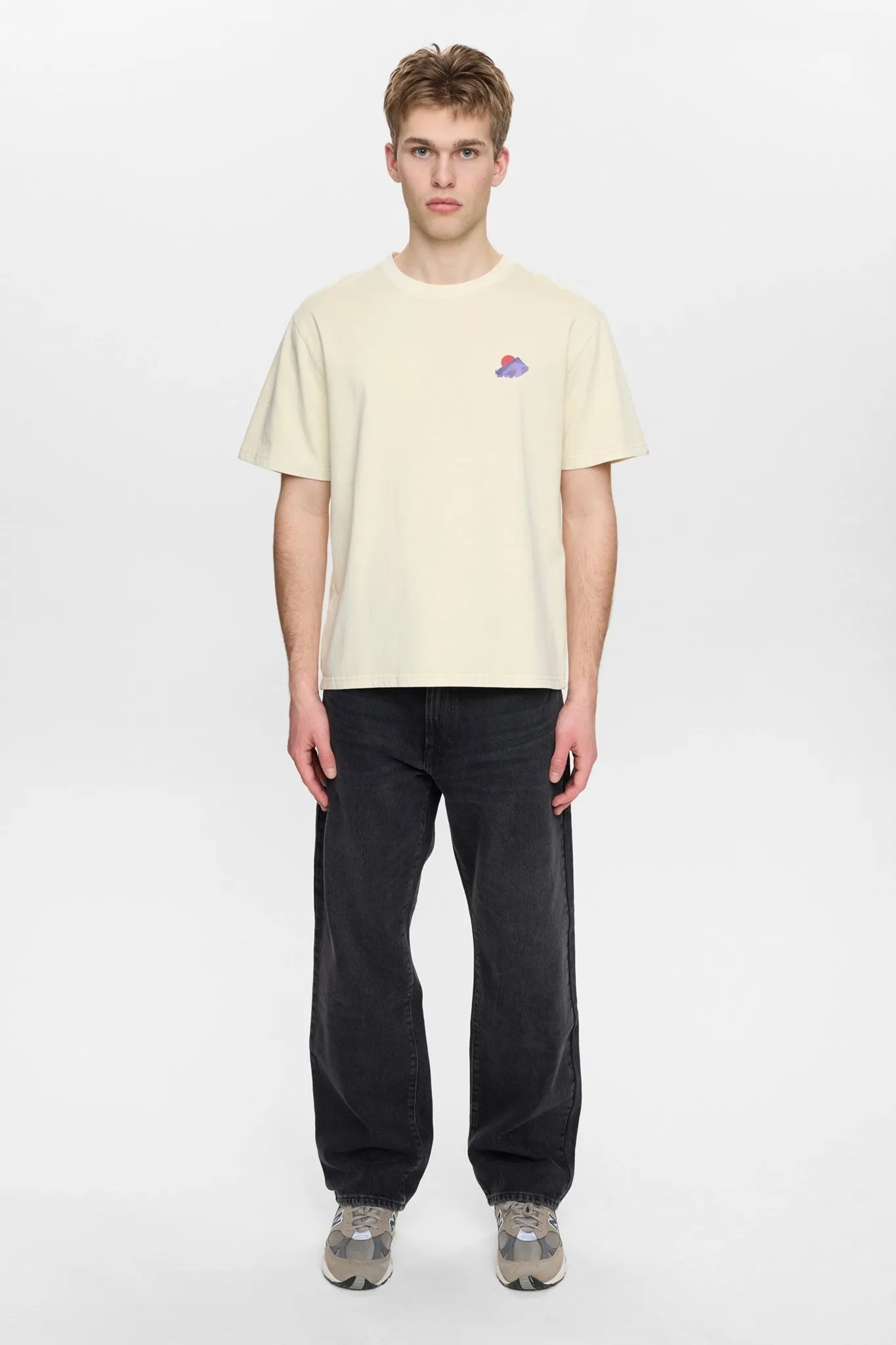 AKVILLADS MOUTAIN SS TEE - Tofu sold by anerkjendt product image thumbnail 5