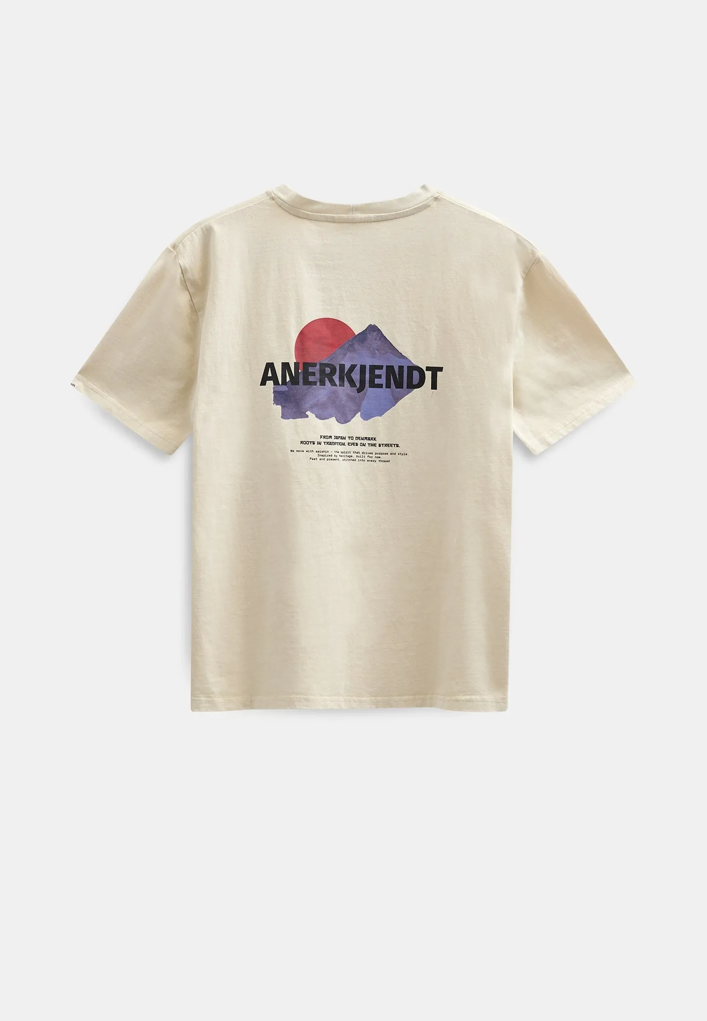 AKVILLADS MOUTAIN SS TEE - Tofu sold by anerkjendt product image thumbnail 3