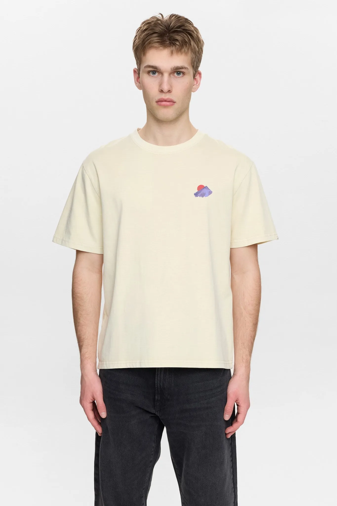 AKVILLADS MOUTAIN SS TEE - Tofu sold by anerkjendt product image thumbnail 4
