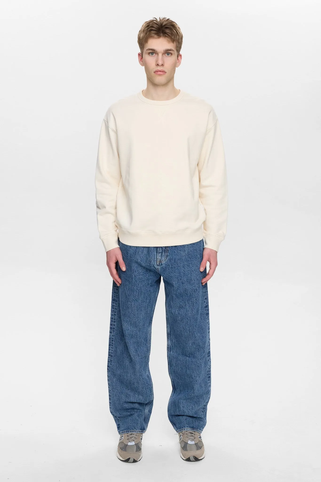 AKTONI UNDYED SWEAT - Tofu sold by anerkjendt product image thumbnail 5