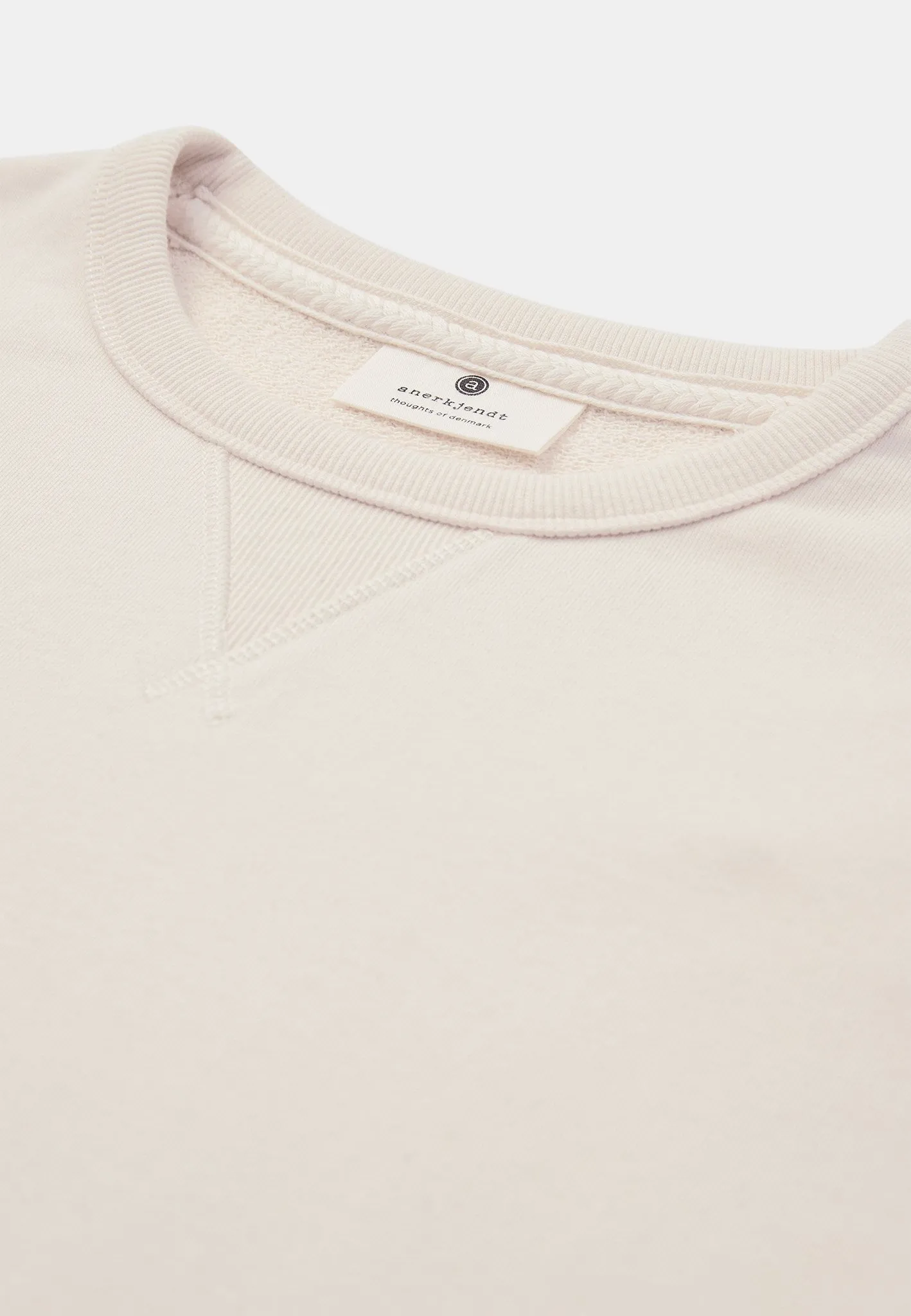 AKTONI UNDYED SWEAT - Tofu sold by anerkjendt product image thumbnail 2