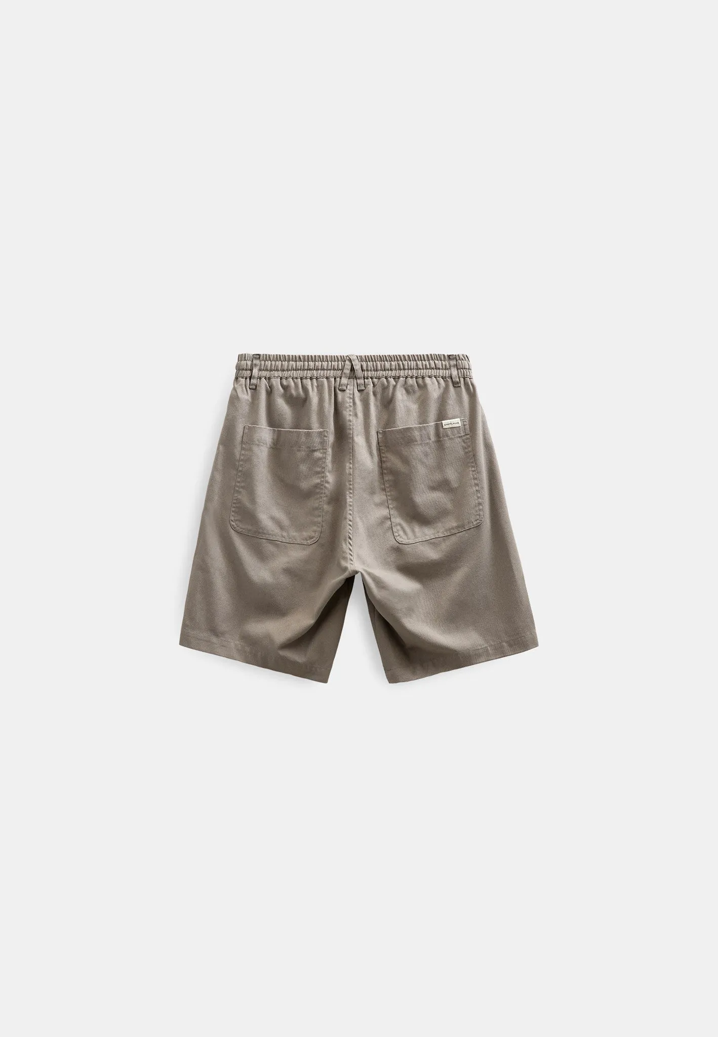 AKJAMES COT/LINEN/VIS ELA SHORTS - Gray Flannel sold by anerkjendt product image thumbnail 3