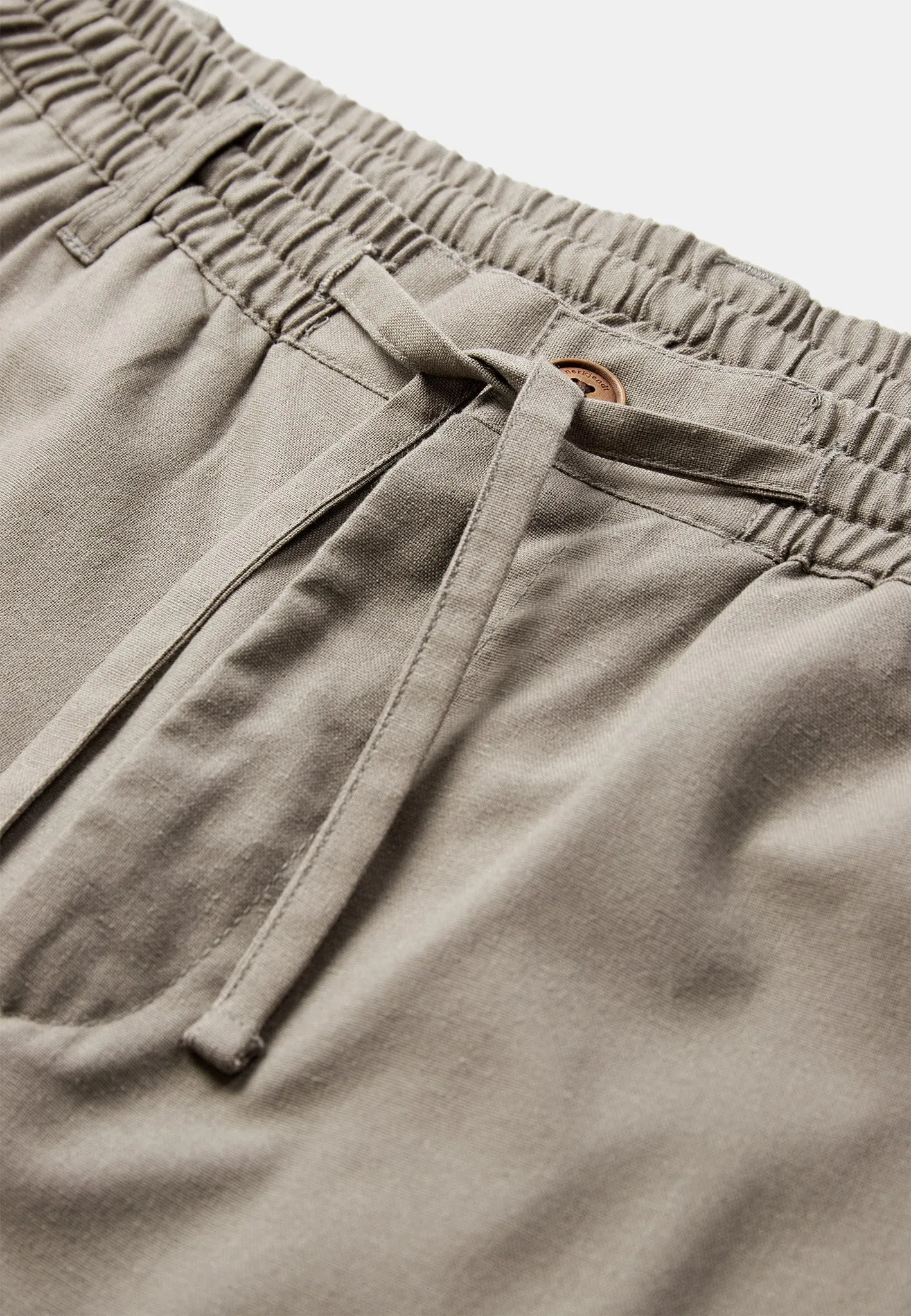 AKJAN COT/LINEN/VIS ELA PANTS - Gray Flannel sold by anerkjendt product image thumbnail 2