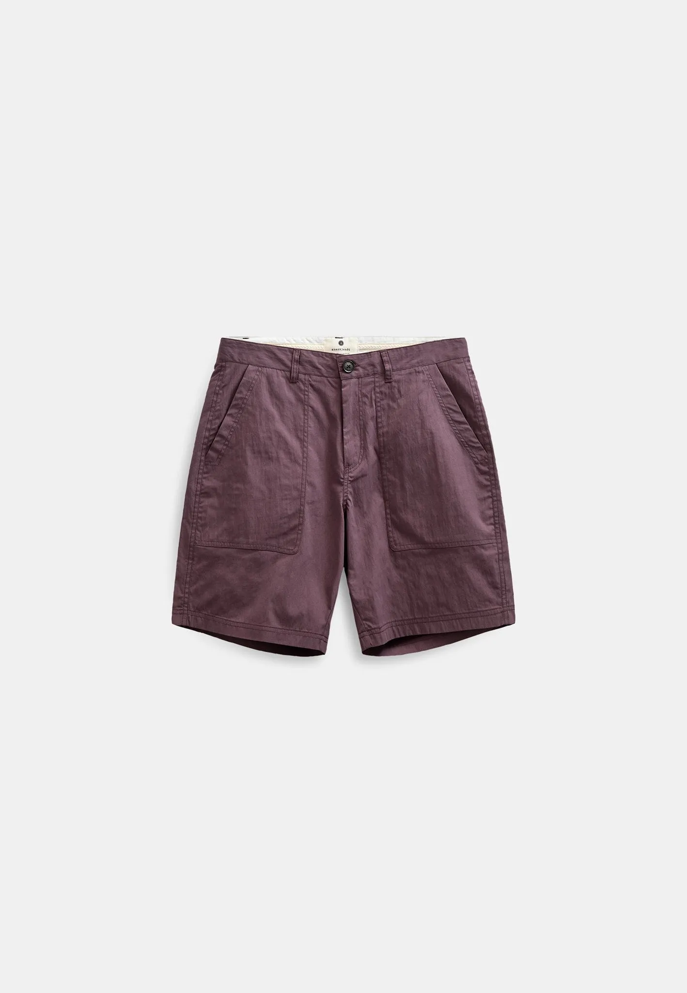 AKJAN TEC FATIQUE SHORTS - Blackberry Wine sold by anerkjendt