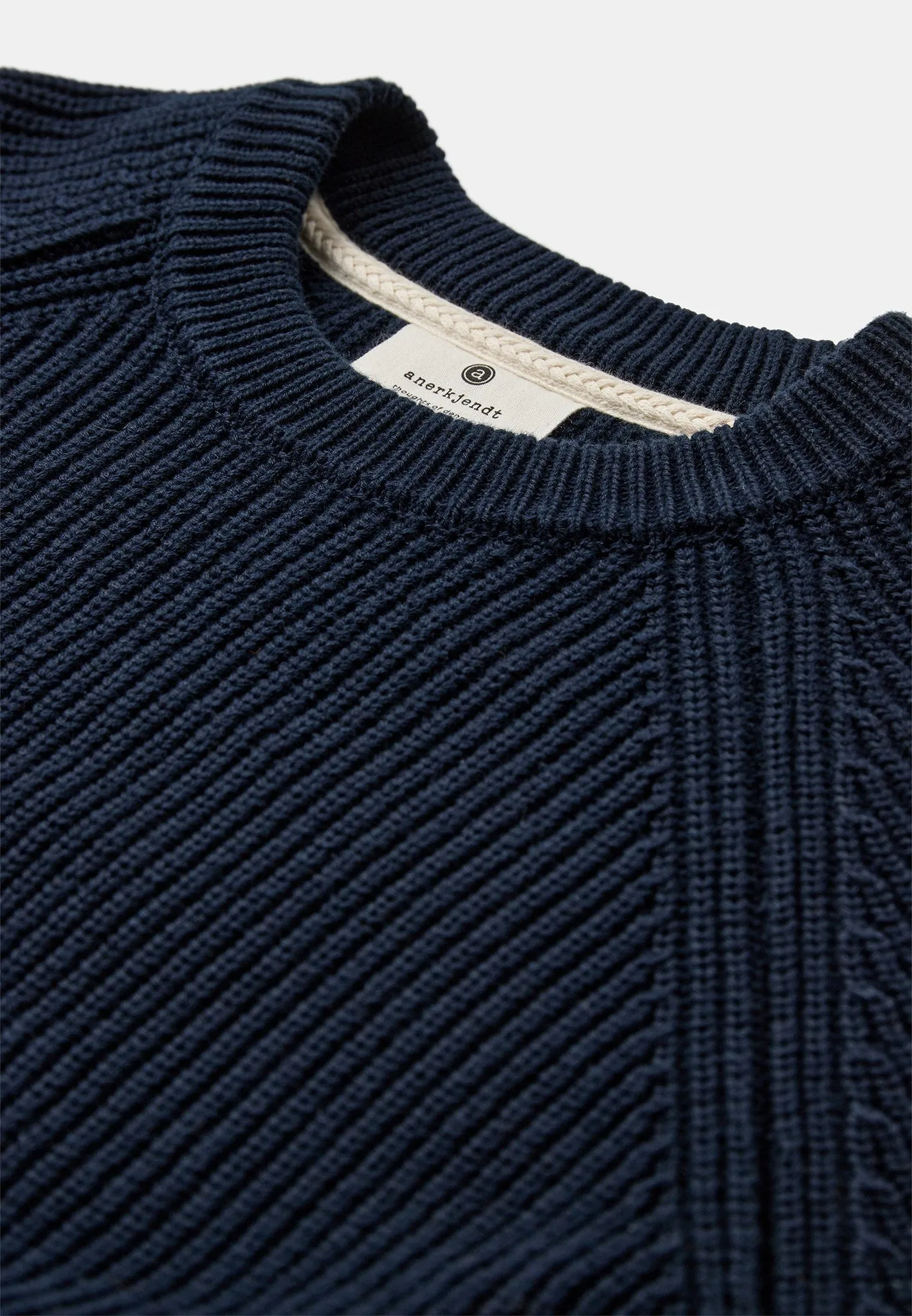 AKSUNE PATENT KNIT - Sky Captain sold by anerkjendt product image thumbnail 2