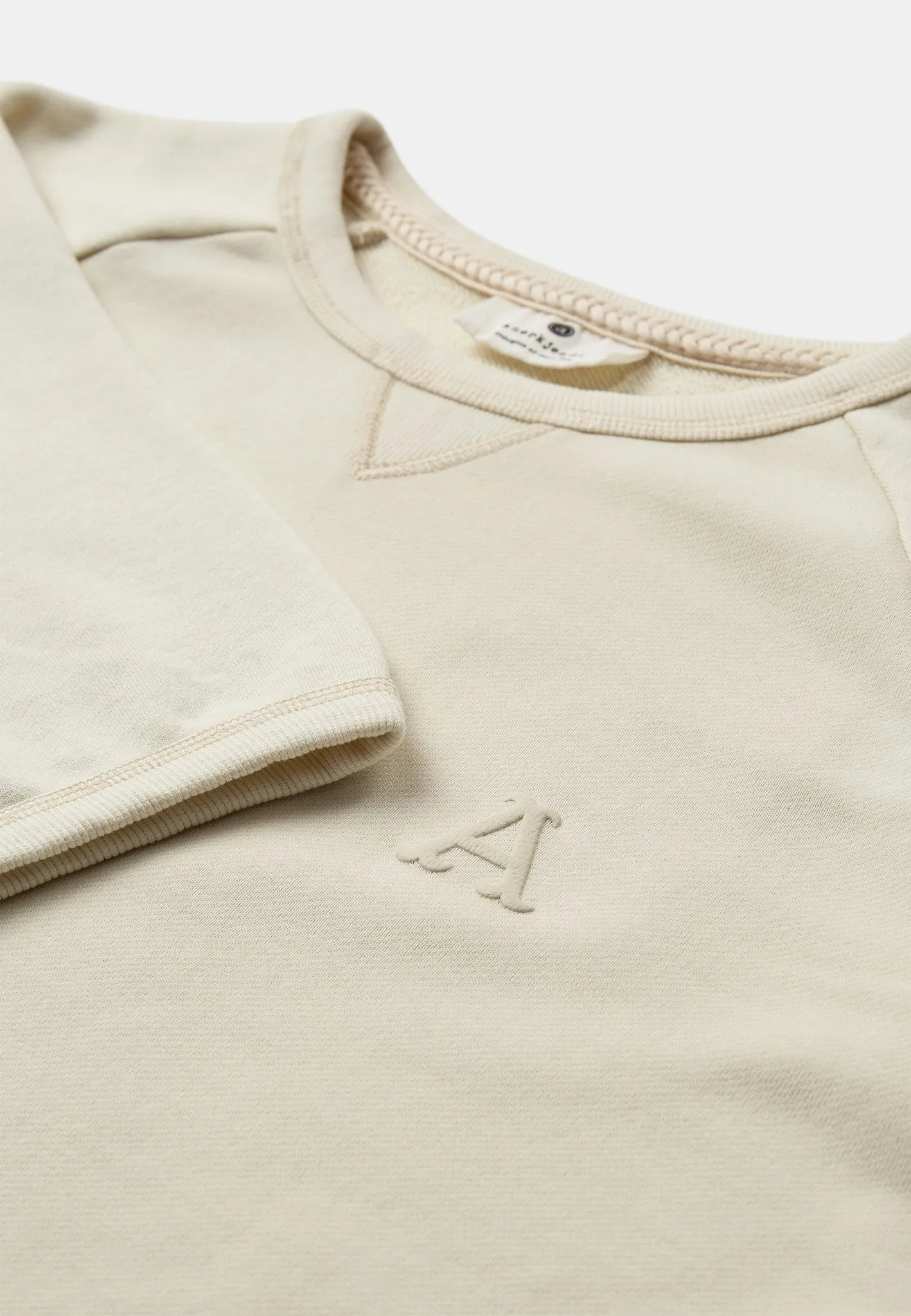 AKTONI S/S SWEAT - Tofu sold by anerkjendt product image thumbnail 2