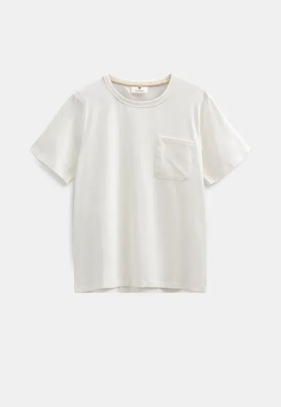AKKIKKI POCKET SS TEE - Tofu made by anerkjendt
