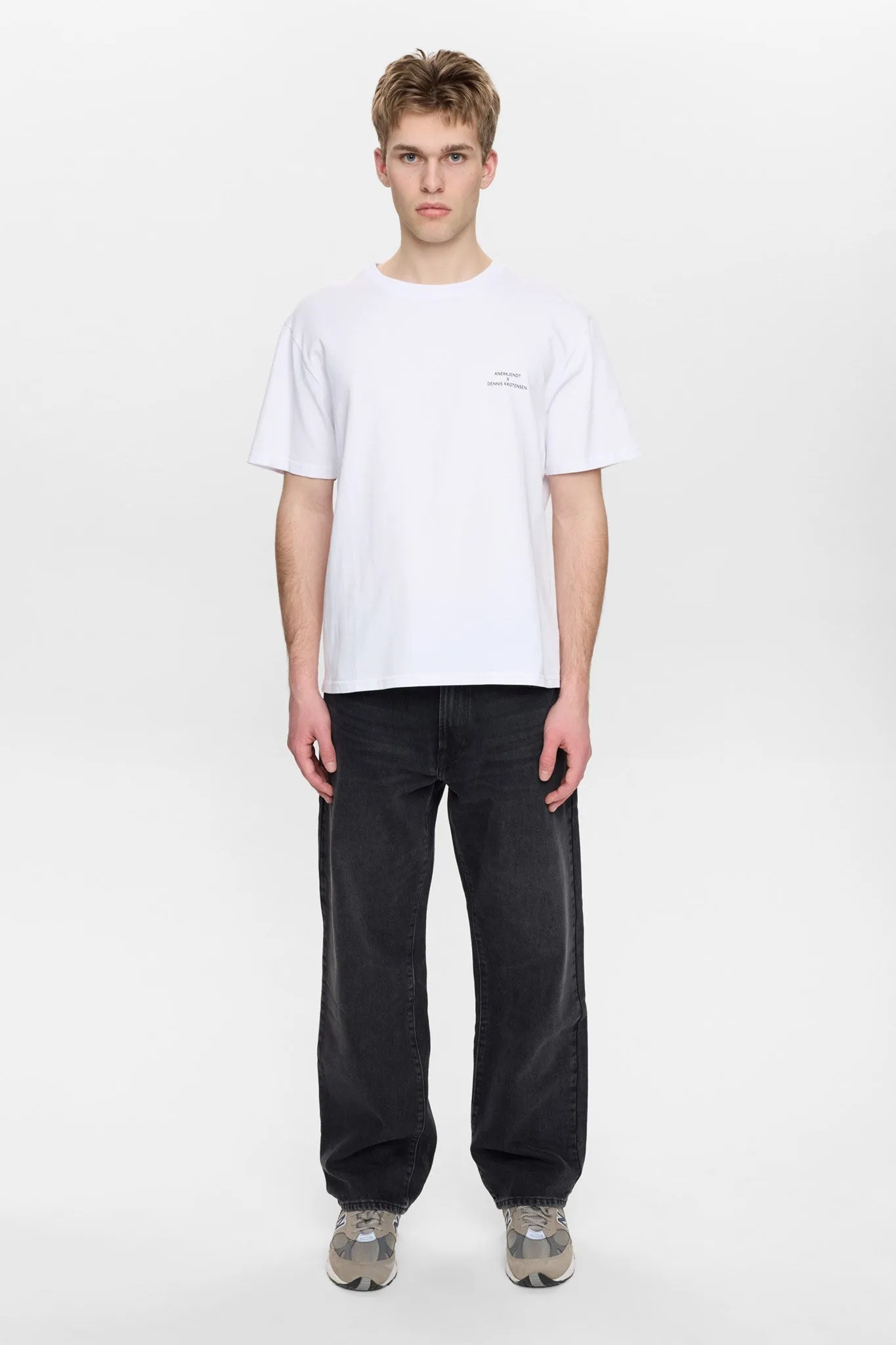 AKVILLADS AXDK9 SS TEE - Bright White sold by anerkjendt product image thumbnail 5
