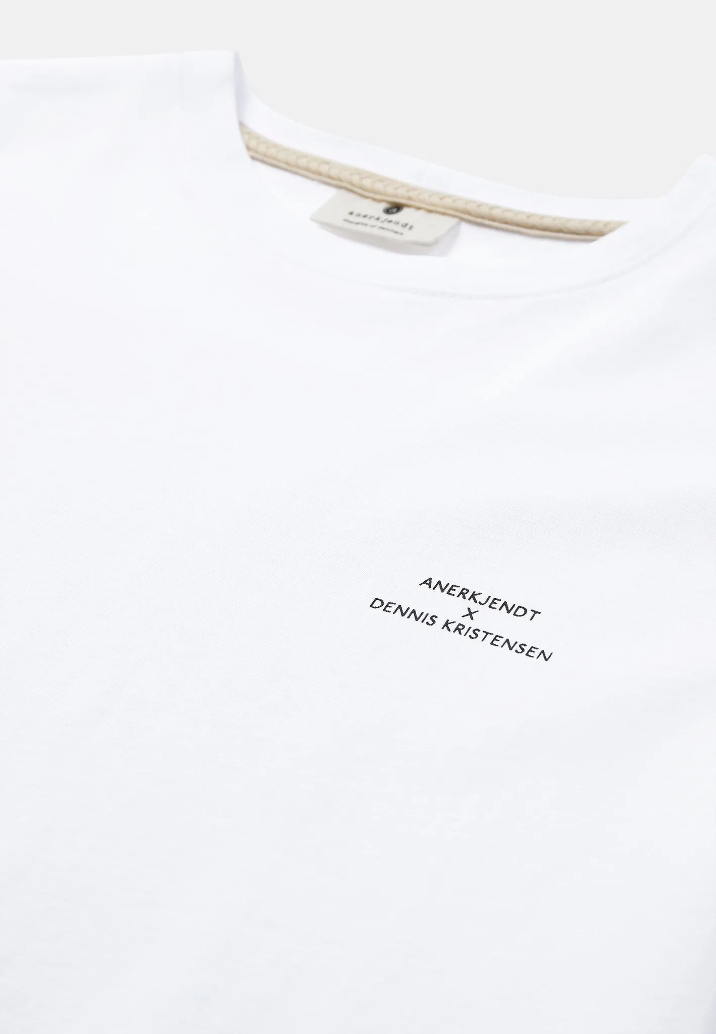 AKVILLADS AXDK9 SS TEE - Bright White sold by anerkjendt product image thumbnail 3