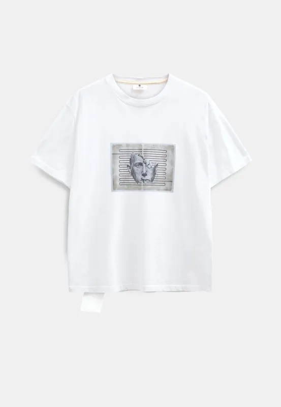 AKVILLADS AXDK6 SS TEE - Bright White made by anerkjendt