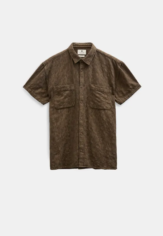 AKLIAM AO JACQ SHIRT - Teak made by anerkjendt