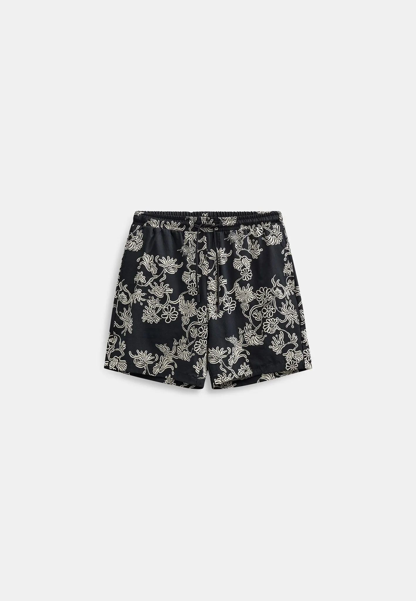 AKSHARK AOP SWIMSHORTS - Caviar sold by anerkjendt