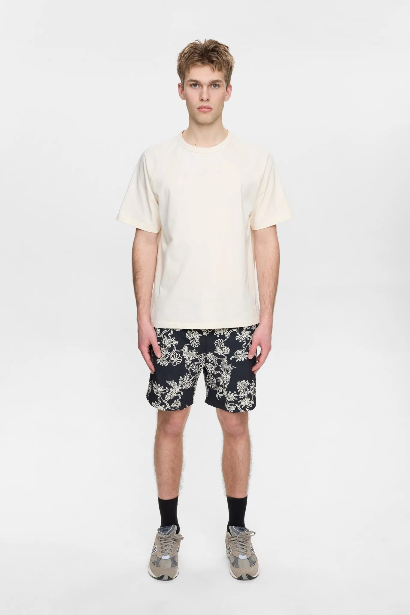 AKSHARK AOP SWIMSHORTS - Caviar sold by anerkjendt product image thumbnail 5