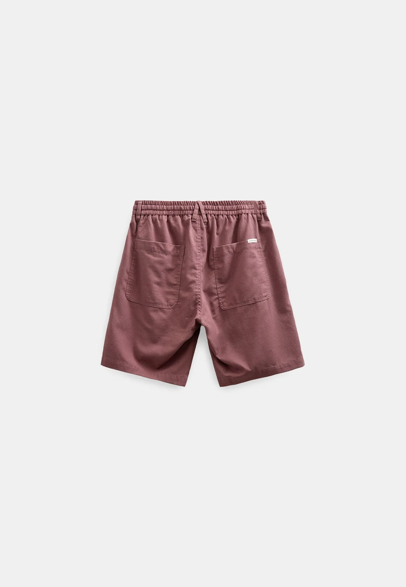 AKJAMES COT/LINEN/VIS ELA SHORTS - Blackberry Wine sold by anerkjendt product image thumbnail 3