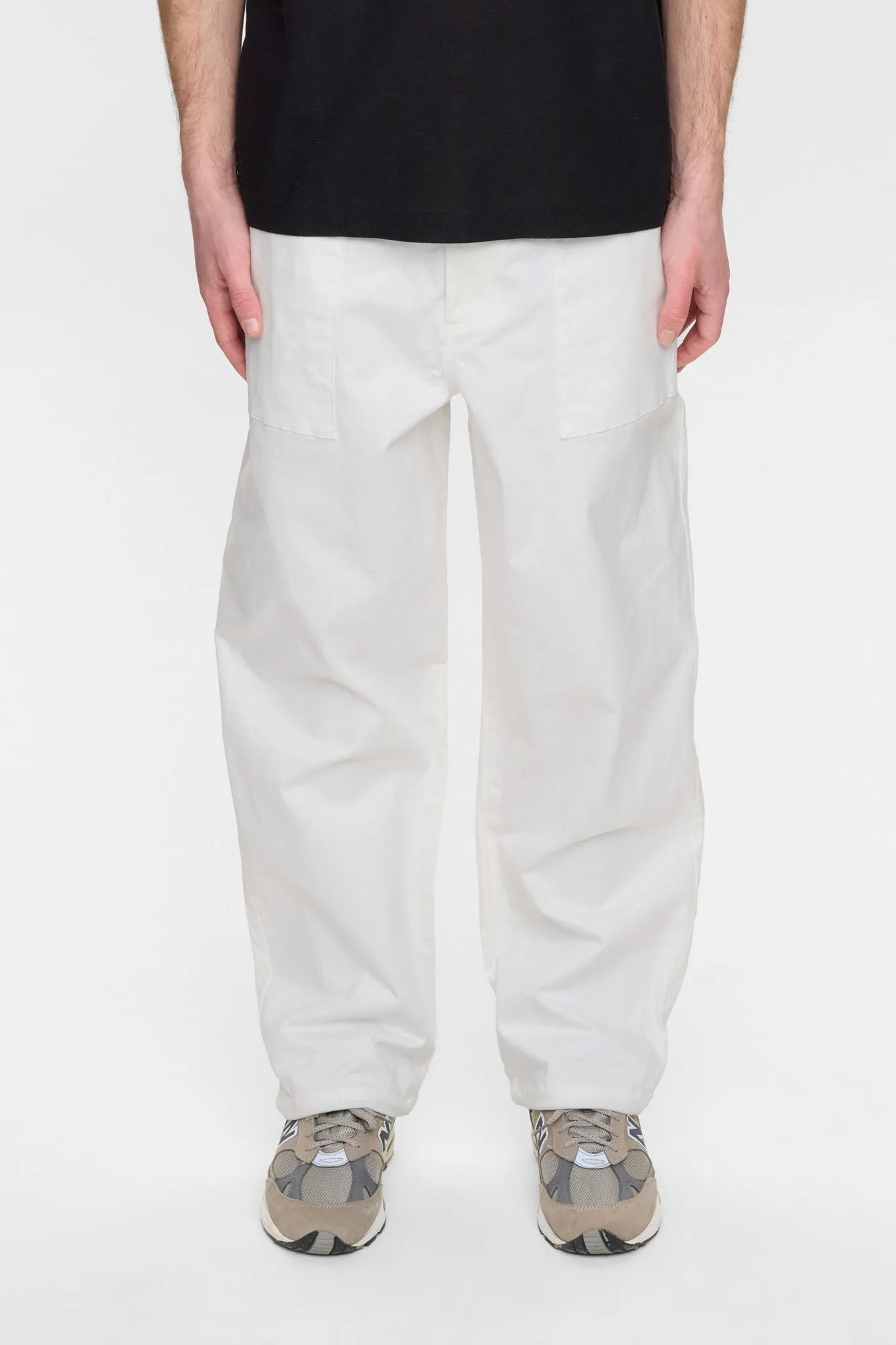 AKJAKOB FATIQUE COTTON PANTS - Tofu sold by anerkjendt product image thumbnail 2