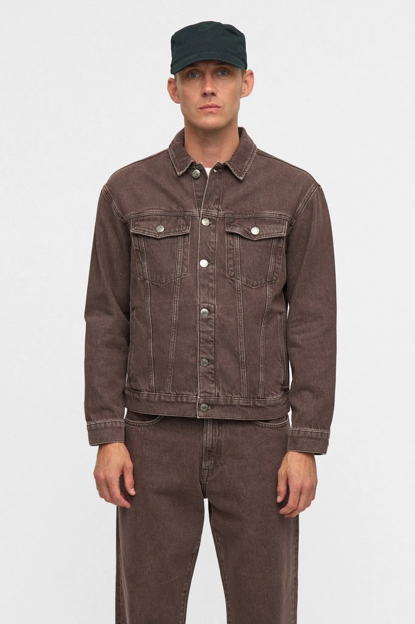 AKKARSTEN DYED DENIM JACKET - Delicioso sold by anerkjendt product image thumbnail 4