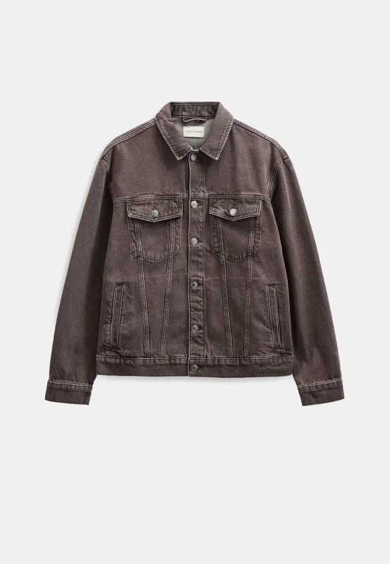 AKKARSTEN DYED DENIM JACKET - Delicioso made by anerkjendt