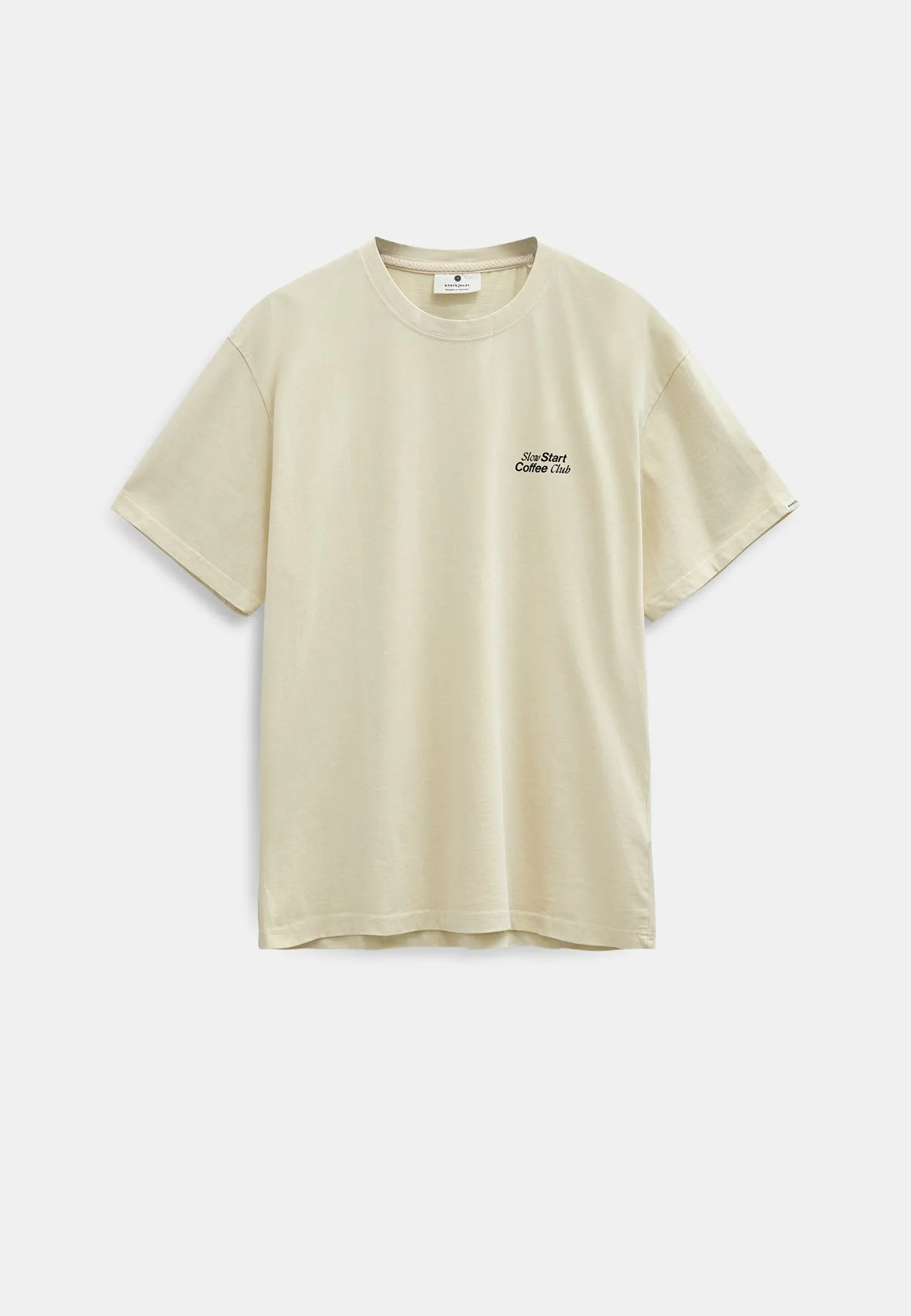 AKVILLADS COFFEE SS TEE - Tofu sold by anerkjendt product image thumbnail 2