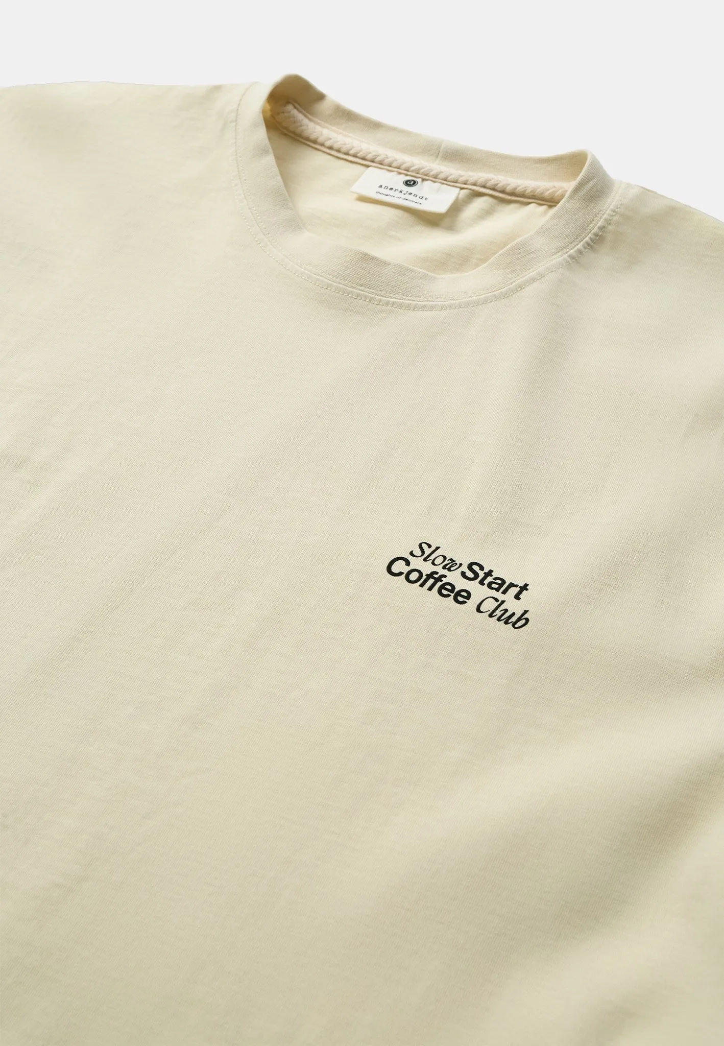 AKVILLADS COFFEE SS TEE - Tofu sold by anerkjendt product image thumbnail 3