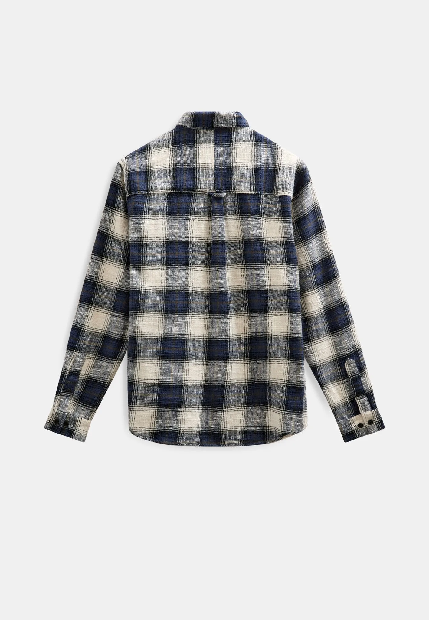 AKLEIF FLANNEL CHECK5 - Sky Captain sold by anerkjendt product image thumbnail 3