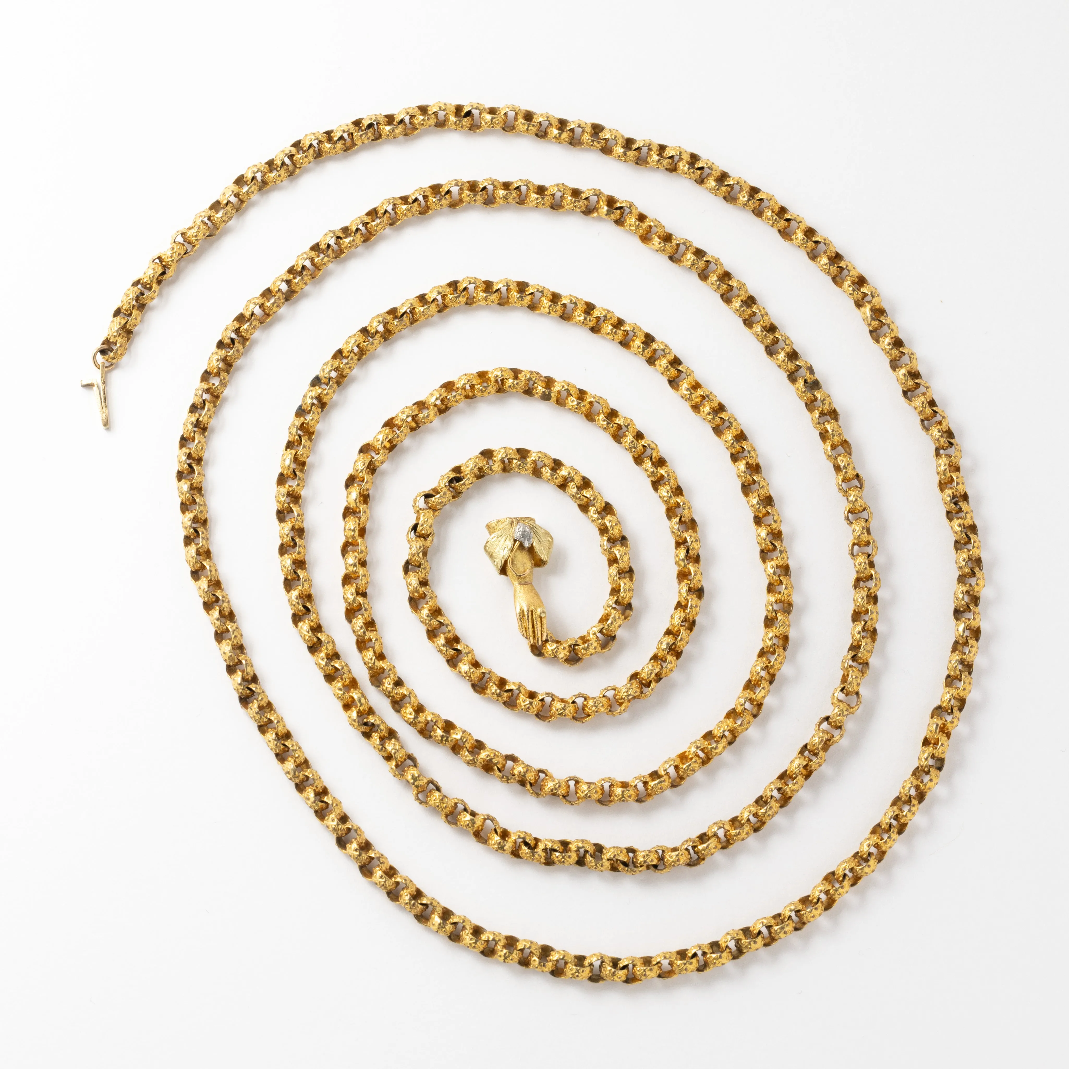 GEORGIAN HAND CLASP CHAIN sold by Stephanie Windsor product image thumbnail 2